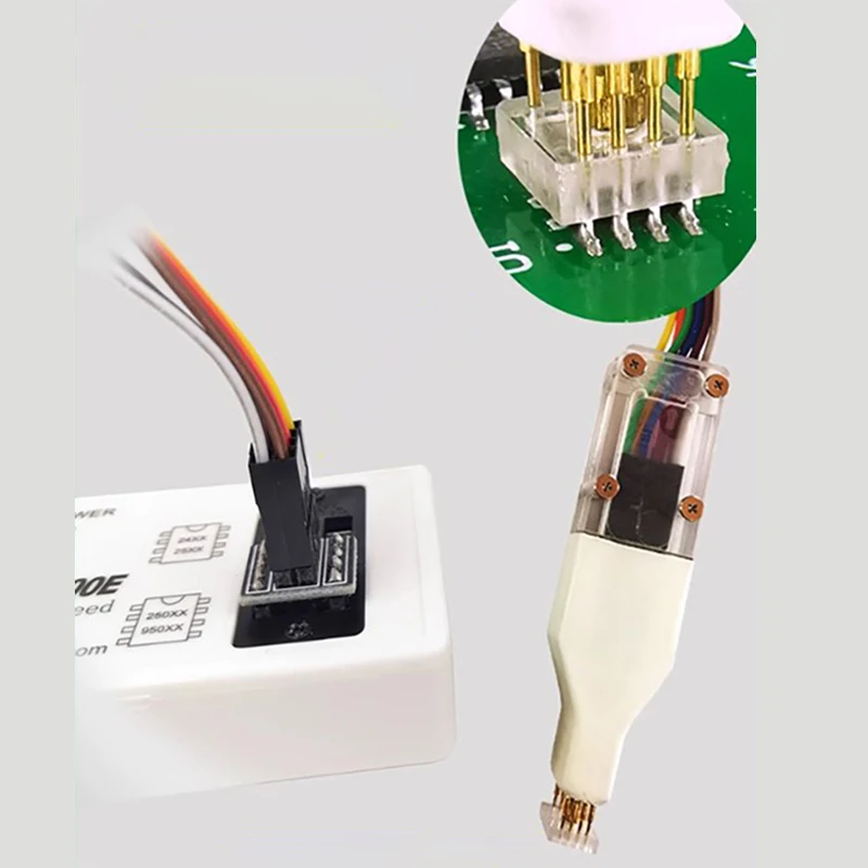 Sop8 W-son Chip Download Burn Write Probe Spring Needle Flash Eeprom Chip Burner Cable image 2