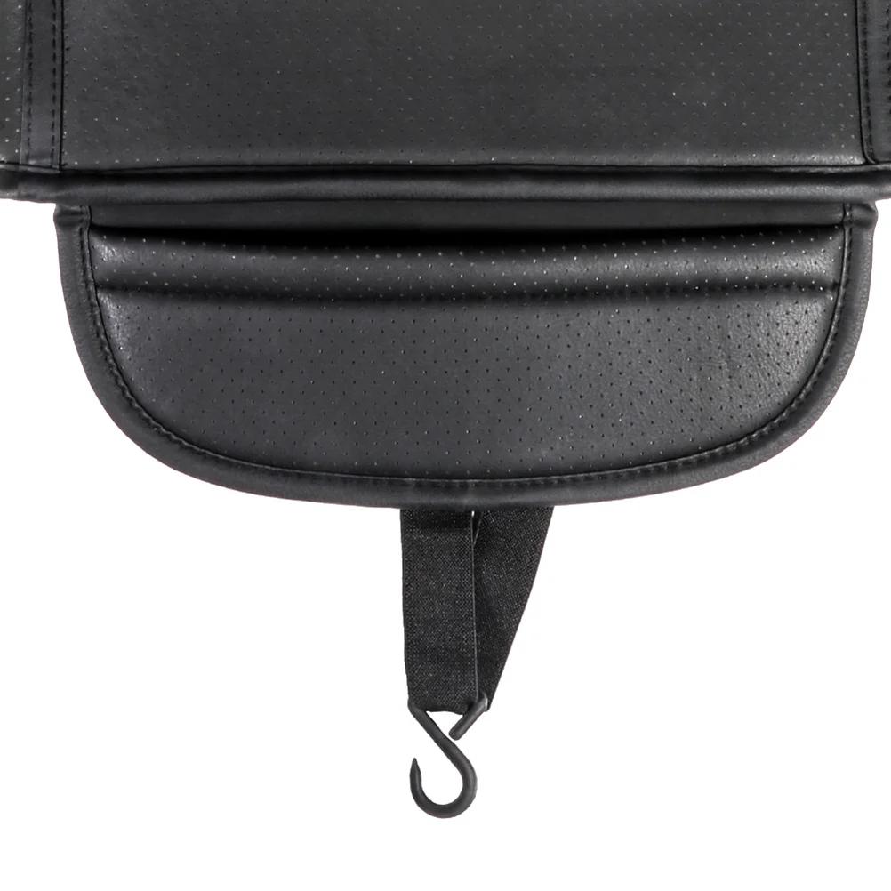 

1pc Car Front Seat Cushion Universal Non-Slip Pu Waterproof Seat Cover High Elastic Sponge Anti-Skid Silicone Comfort