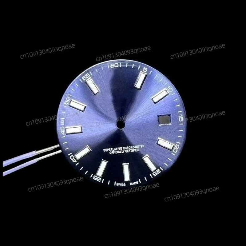 31mm Date Dial - Compatible with Seagull,  2824/2836/8200 Movements, Stick Dial Design for Watch Modding