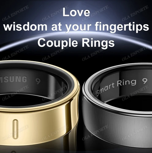 Imagen 2 del producto Nuevo anillo inteligente R10 con carga inalámbrica, Monitor de sueño saludable, 5ATM y ip68 resistente al agua, modo multideporte para Android IOS hombres mujeres