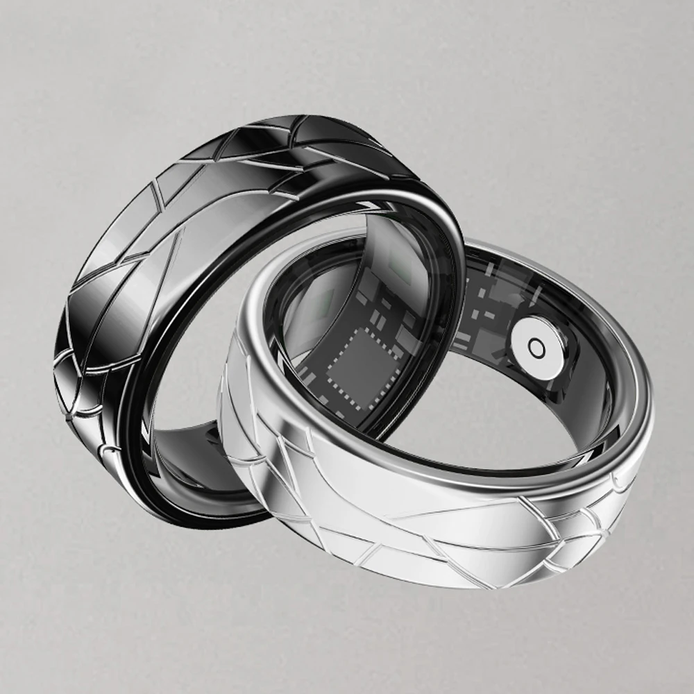 

Health Smart Ring for Men Women Heart Rate Blood Oxygen Sleep Monitor 5ATM Waterproof For iOS Android Fitness Tracker Ring