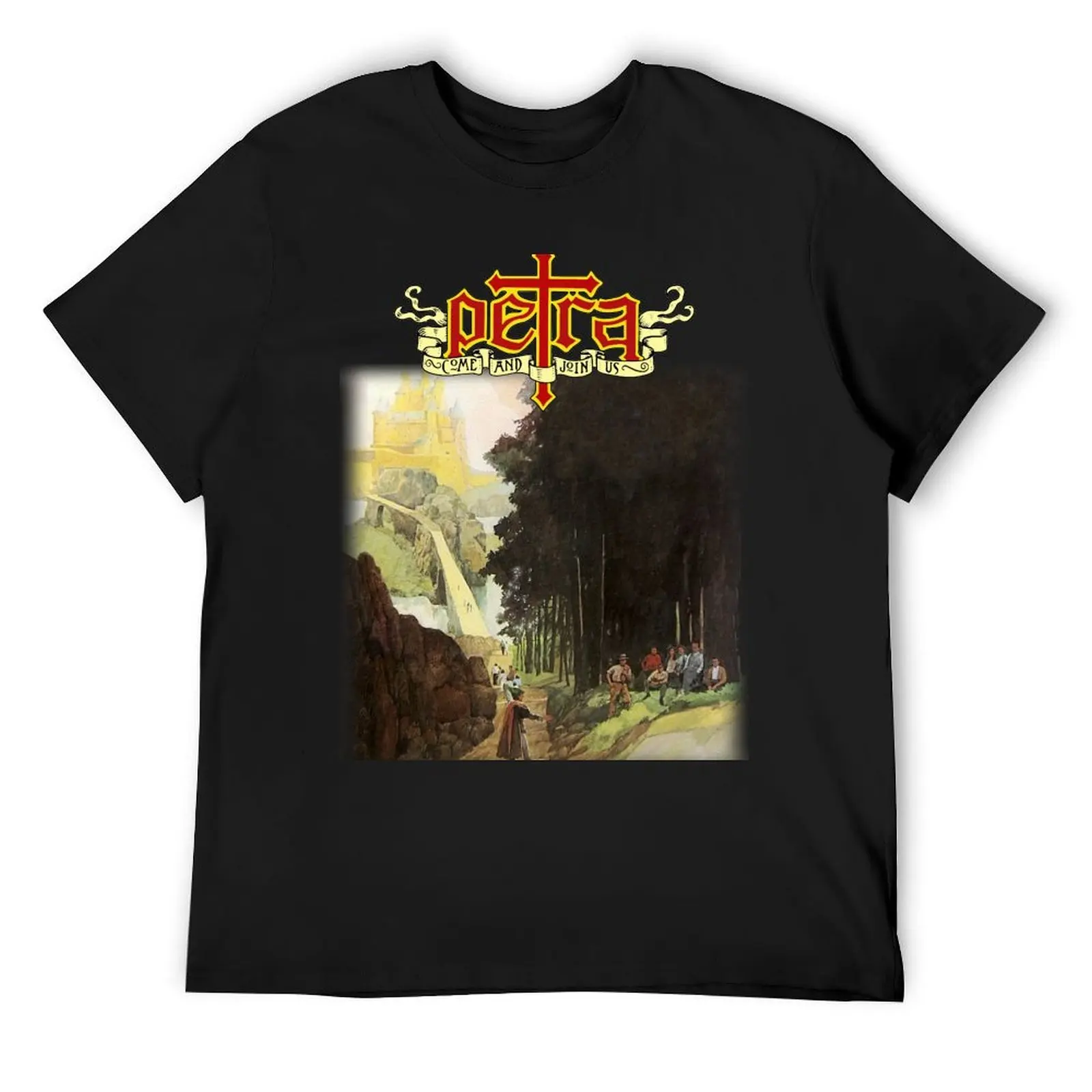 

Petra - Come Join Us T-Shirt plus sizes football t shirt Man t-shirt designer t shirt men