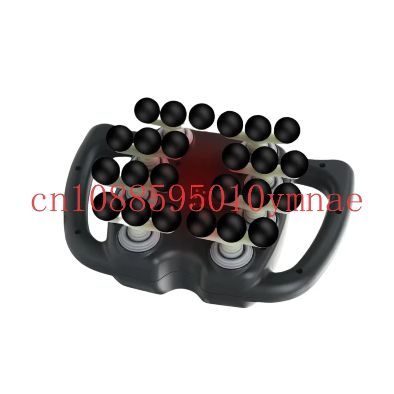 

Портативный перезаряжаемый массажер с 24 головками, домашний мини-пистолет для спины, фасций для реабилитации мышц, трансграничный шестнадцатиголовый