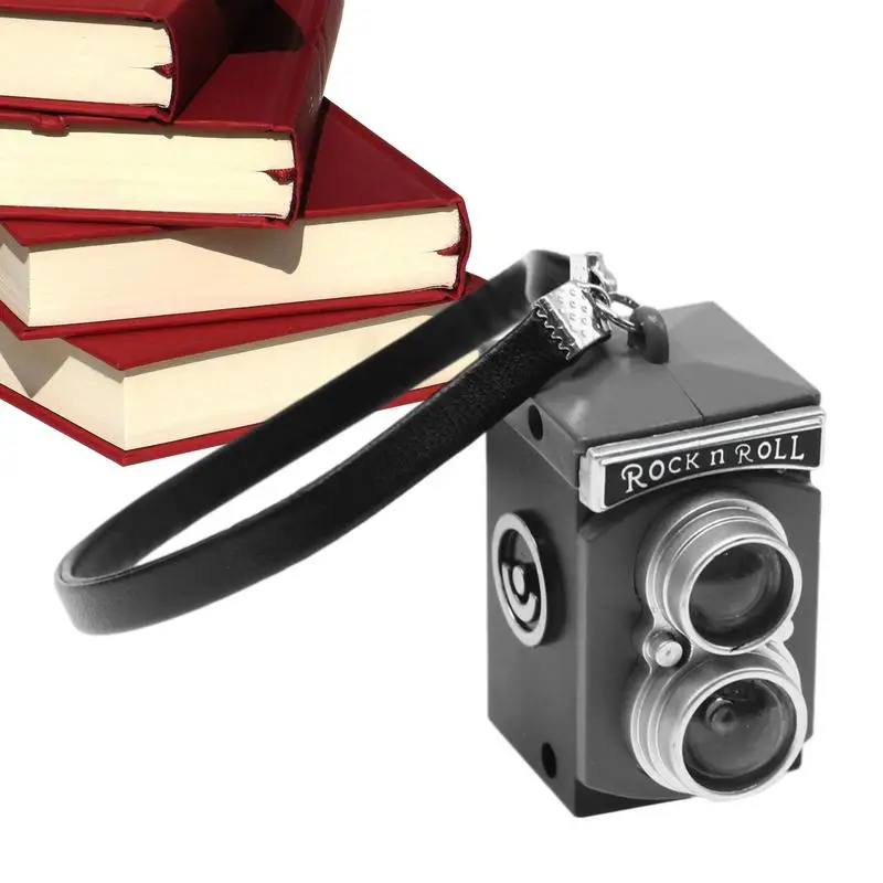 Vintage Camera Digital SLR Camera For Dollhouse Scale Mini Vintage Camera Model Decoration Photography Props Mini Camera