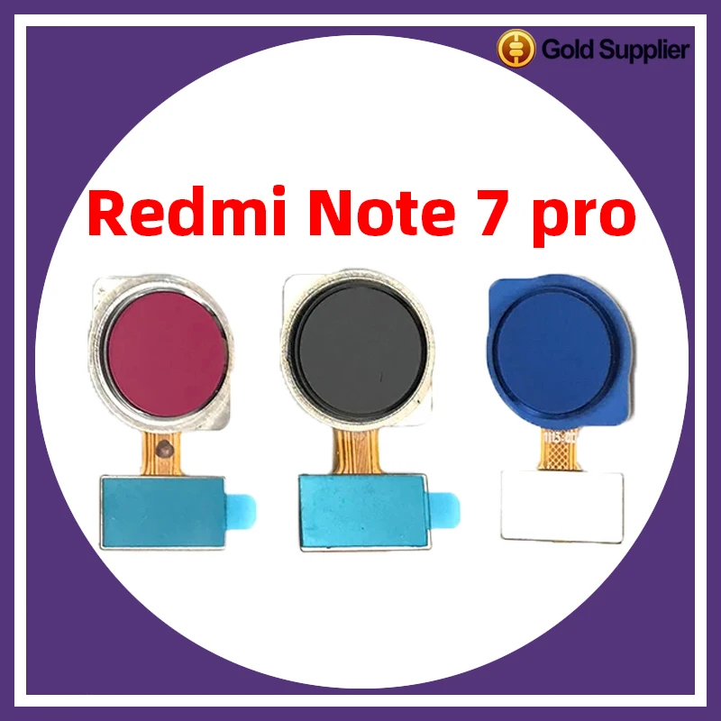 

Original For Xiaomi redmi note 7 pro Fingerprint Sensor Scanner Touch ID Connect Motherboard home button Flex Cable