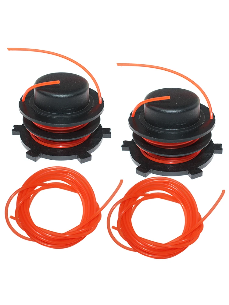 Insert Spool Bump Knob Spool With Line 2 PKS ForStihl AutoCut 25-2 Mowing Head 4002 713 3008 4002 713 3017 4002 710 4313