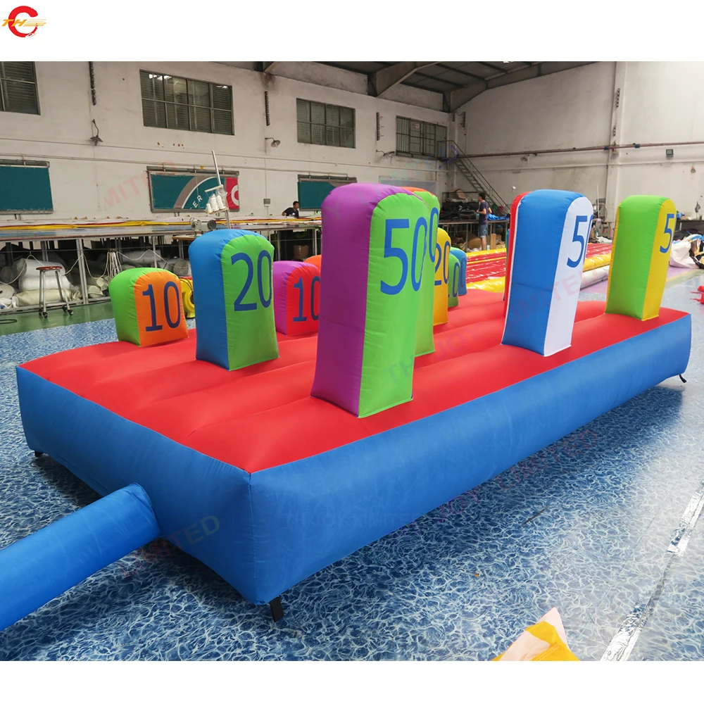 Free Ship Outdoor Activities 13*6.5ft Ring Toss Inflatable Carnival Game for Sale