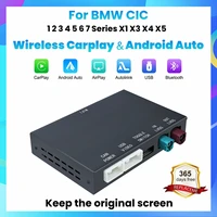 CarPlay inalámbrico Android Auto para BMW NBT CIC Mini R55 R56 R57 R58 R59 R60 R61 F54 F55 Clubman Countryman tapa dura John F56 F57