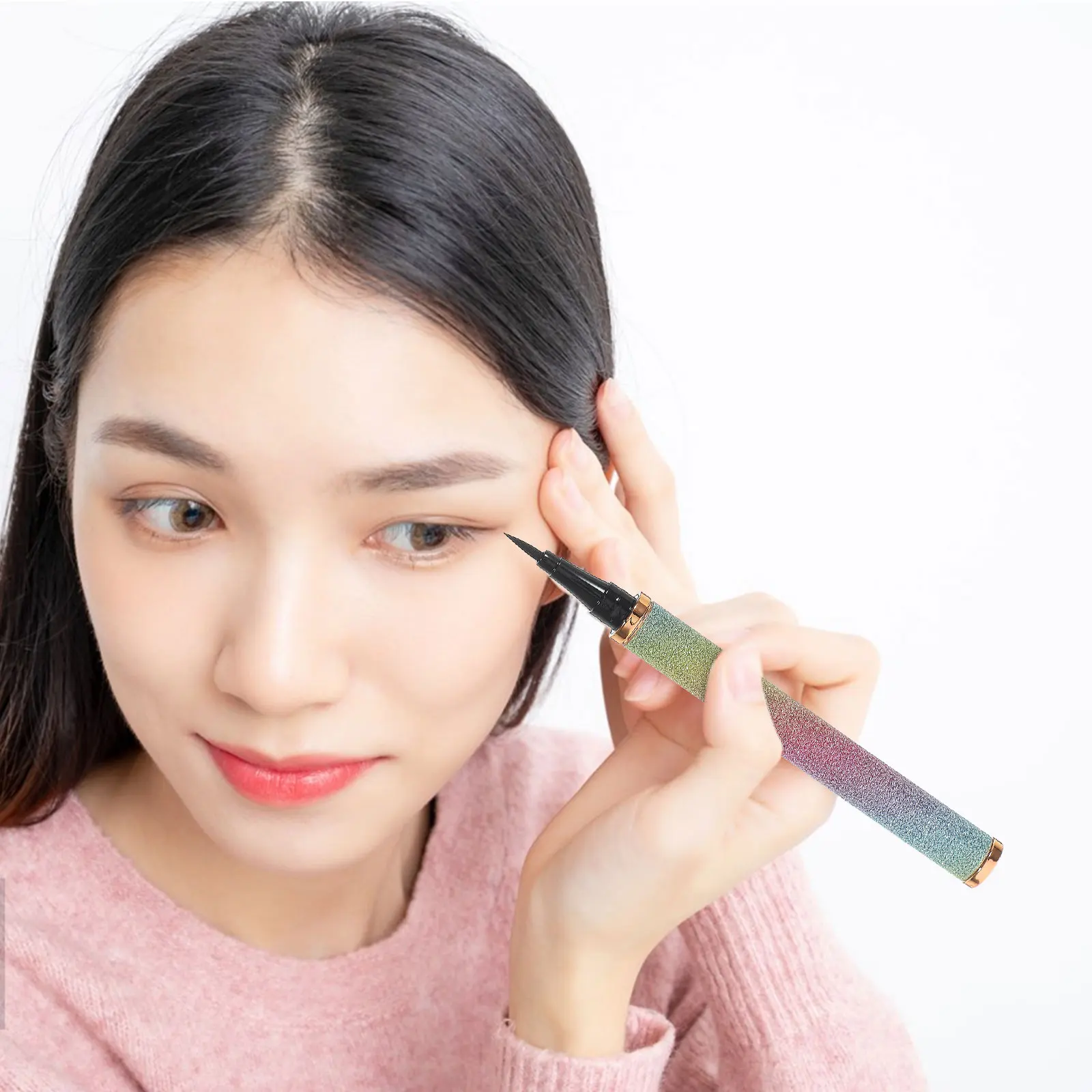 Mooie oogmake-uppen Fijne punt Sterke stretchprestaties Eyelinerpotlood voor gedetailleerde lijn Blijvende slijtage Eyeliner-pen