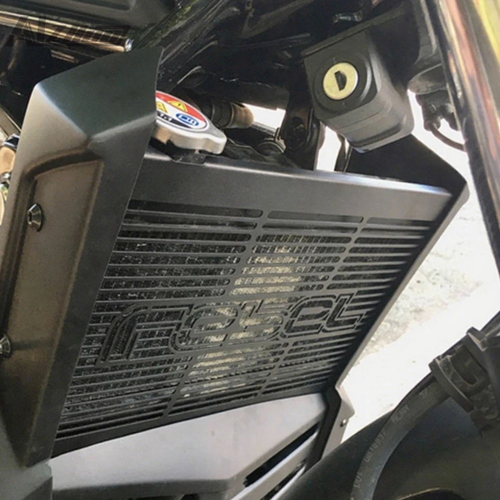 

Rebel500 For Honda Rebel 300 500 CMX300 CMX500 2017-2026 2025 Rebel300 Radiator Grille Guard Protection Cover Protector 2024