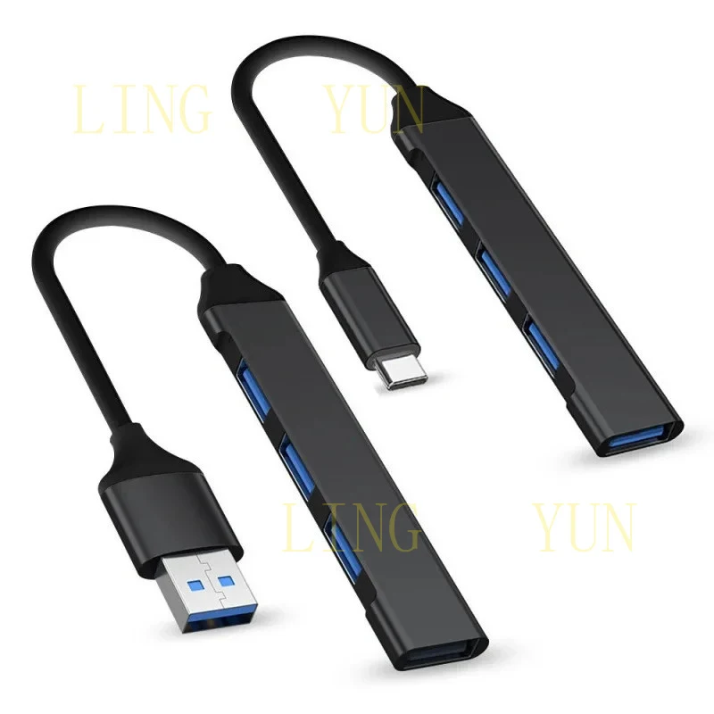 Z  USB HUB 3.0 Type C 3.1 3/4 Port Multi Splitter Adapter OTG USB for Macbook Pro 1