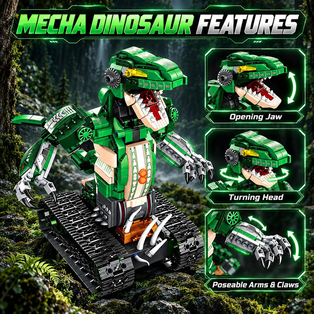 3-in-1 RCトラックロボット組み立てキット。アプリで遠 - Stem Robot Building Kit Coding のレビューと価格