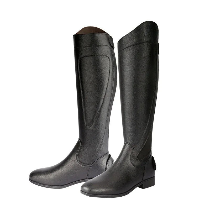 Horse boots, horse shoes, cowhide equestrian boots, tall riding boots, harness, equestrian supplies factory 8106108