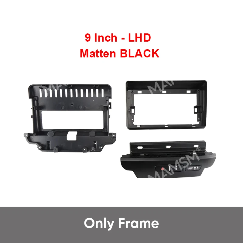 MAMSM For KIA CEED 2018-2020 2 Din Car Radio Fascia DVD GPS Frame Dash Mount Panel Android Head Unit Auto Stereo Dash Faceplate