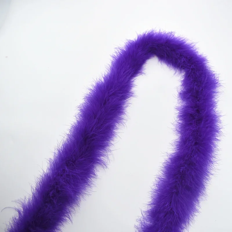 Flauschige Truthahn-Marabou-Federboa-Borte, weicher Schal, Hochzeitskostüm-Dekoration, Schal mit Federn für Bastelarbeiten, Hochzeitsfedern, Federn – Detail 5
