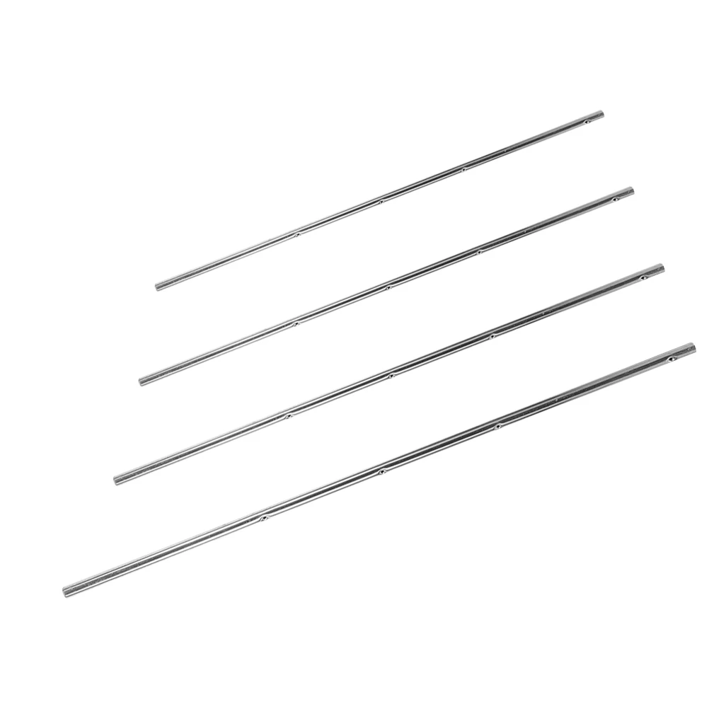 

4pcs Football Machine Rods Metal Iron Table Soccer Game Foosball Parts Accessories Compact Design Easy Storage