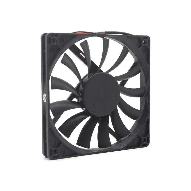 1pcs SXDOOL 15mm Ultra thin fan slim 120x120x15 mm 12cm 120m fan DC 12V 2-Pin 2200RPM cooling for computer powerful cooling fan