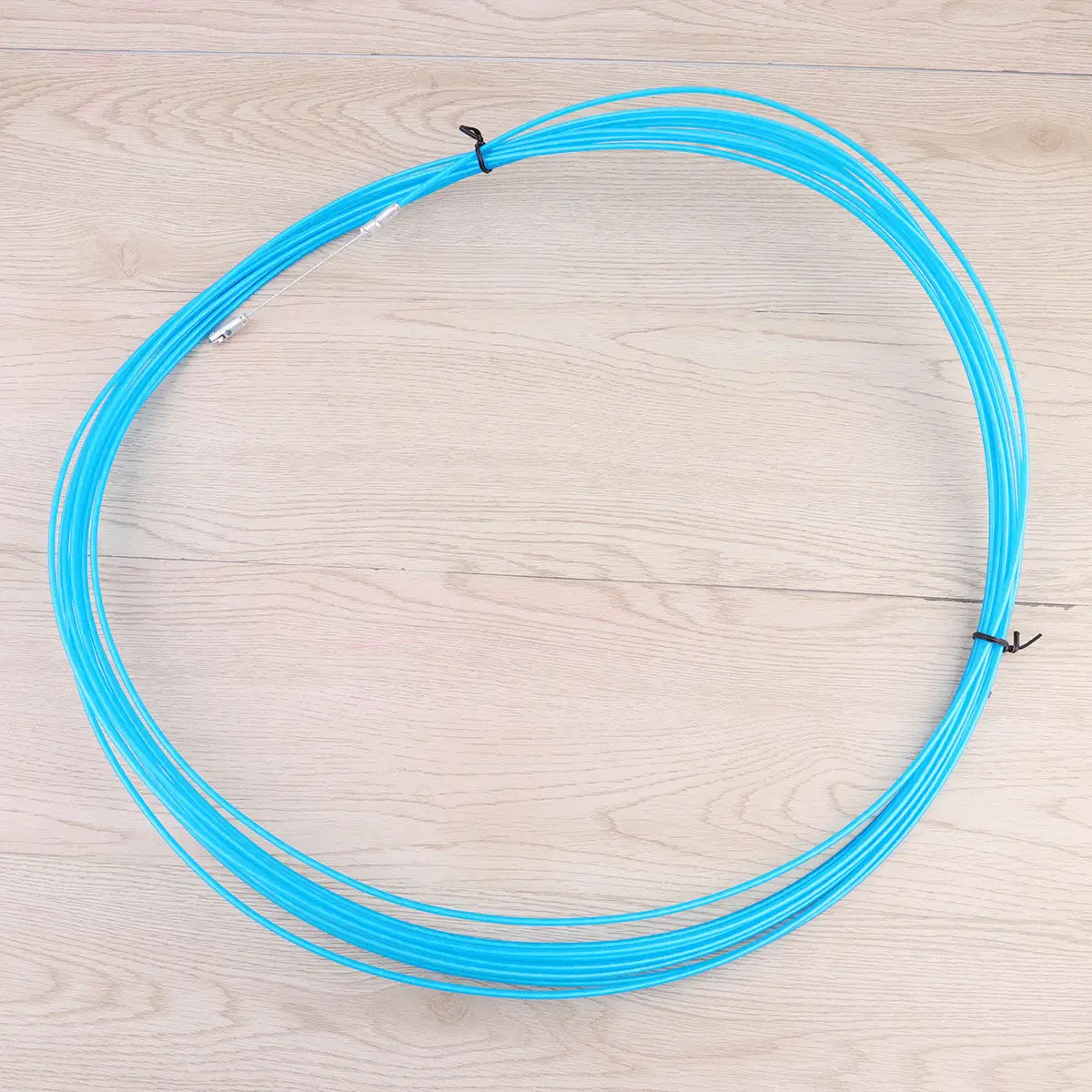 Electrical Wire Threader Manual Thread Guide 15M Blue High Hardness Stable Penetration Cable Puller Fast Wiring Tool