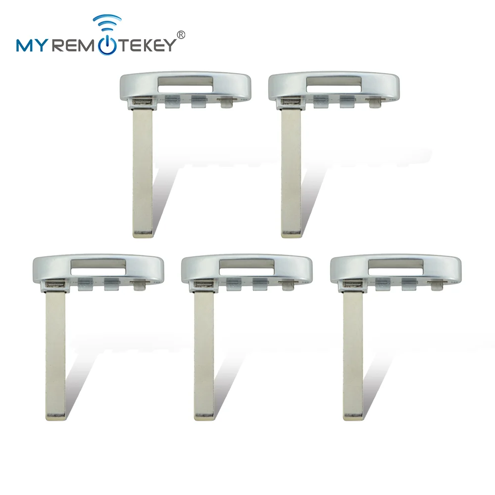 MYREMOTEKEY 5pcs 20765513 Smart Emergency Key Blade for Cadillac ATS CTS ELR SRX XTS 2010 2011 2012 2013 2014 2015 20765513