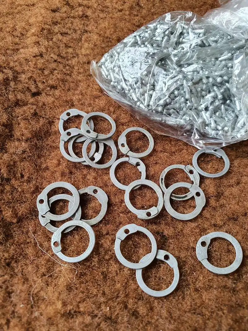 

Riveting lock nail ring DIY chain nail processing manual riveting pliers lock ring accessories