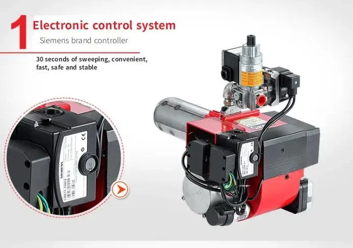 Career GX5 Natural gas burners for industrial boilers Gas burners Light oil burners