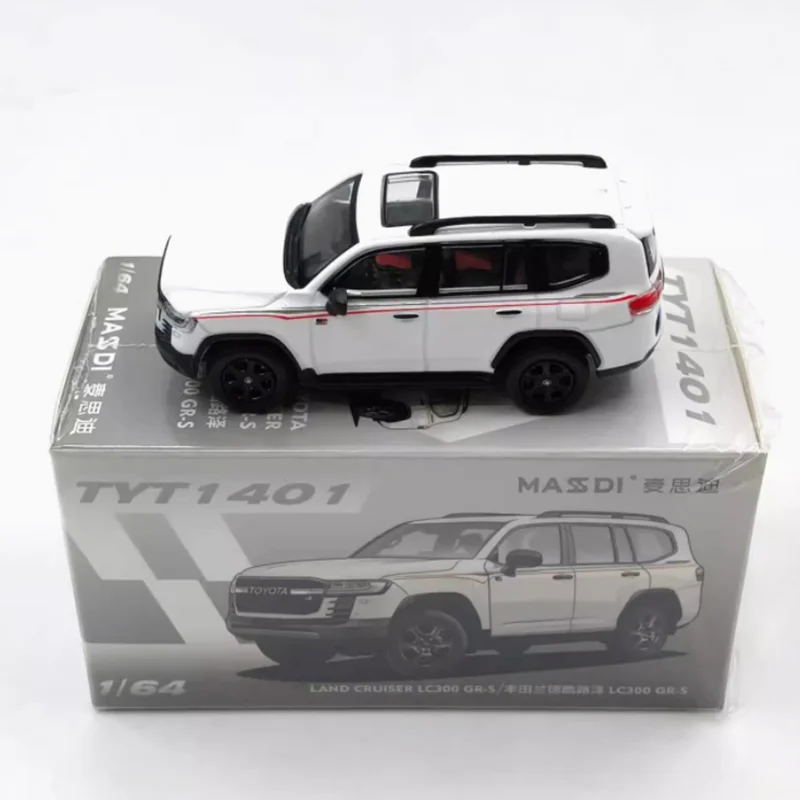 

MASSDI 1:64 TYT LC300 GR-5 TYT1401 сплав, имитация модели автомобиля, статическая коллекция, украшенные праздничные подарки, игрушки, сувенирный подарок