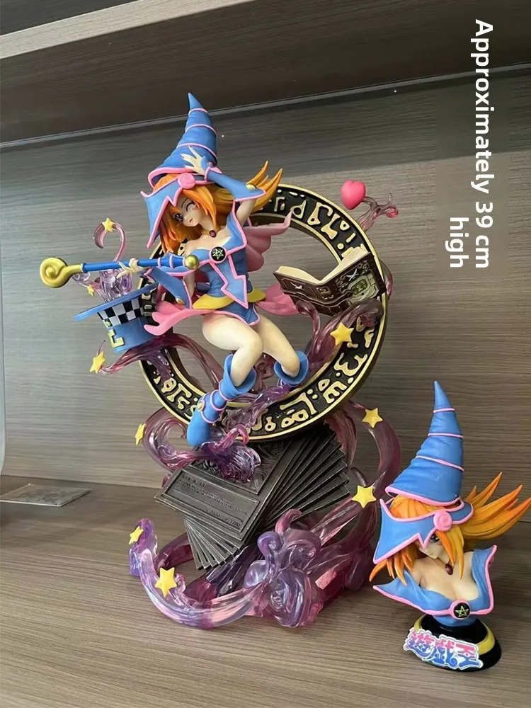 

Bla Magic Girl Duel Monster Figure Collectible GK Anime Earthquake Monster Wave Toy Display Statue Model