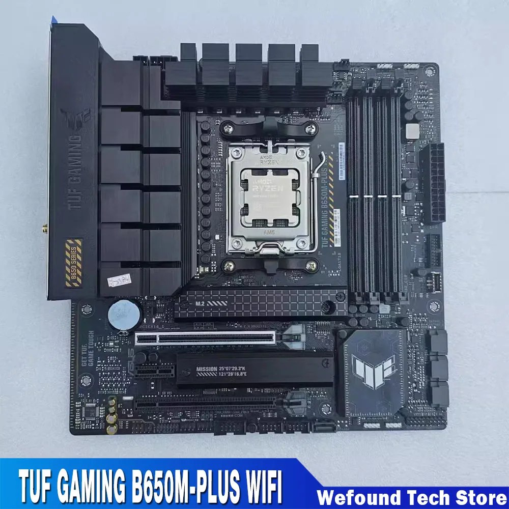 TUF GAMING B650M-PLUS WIFI For ASUS Gaming Motherboard DDR5  MHz M.2 USB3.2 128G