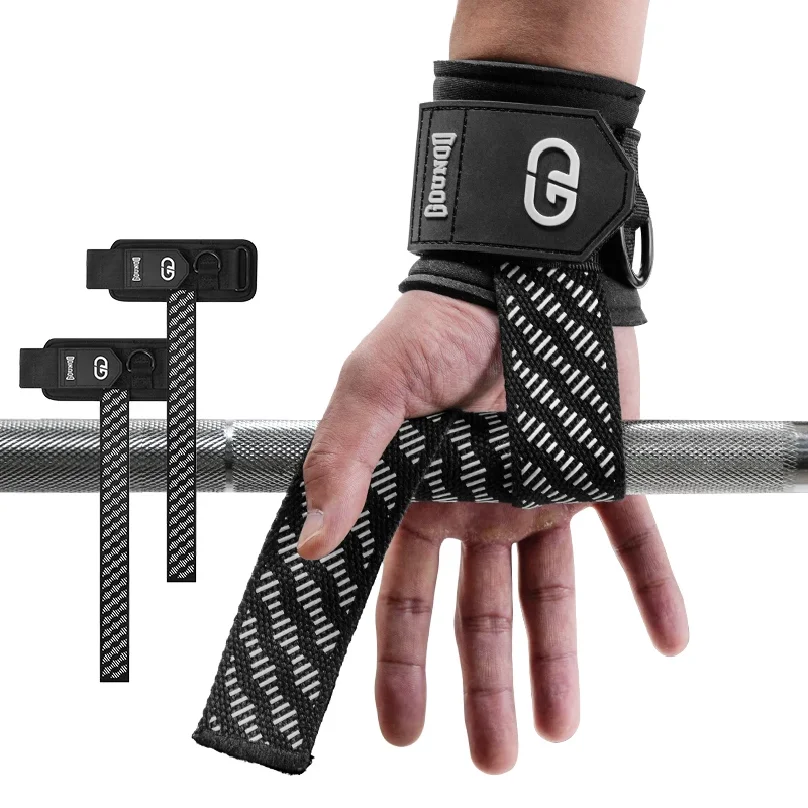 Lifting Straps Wrist - 2Pcs Weightlifting Wrist Straps Strength Training