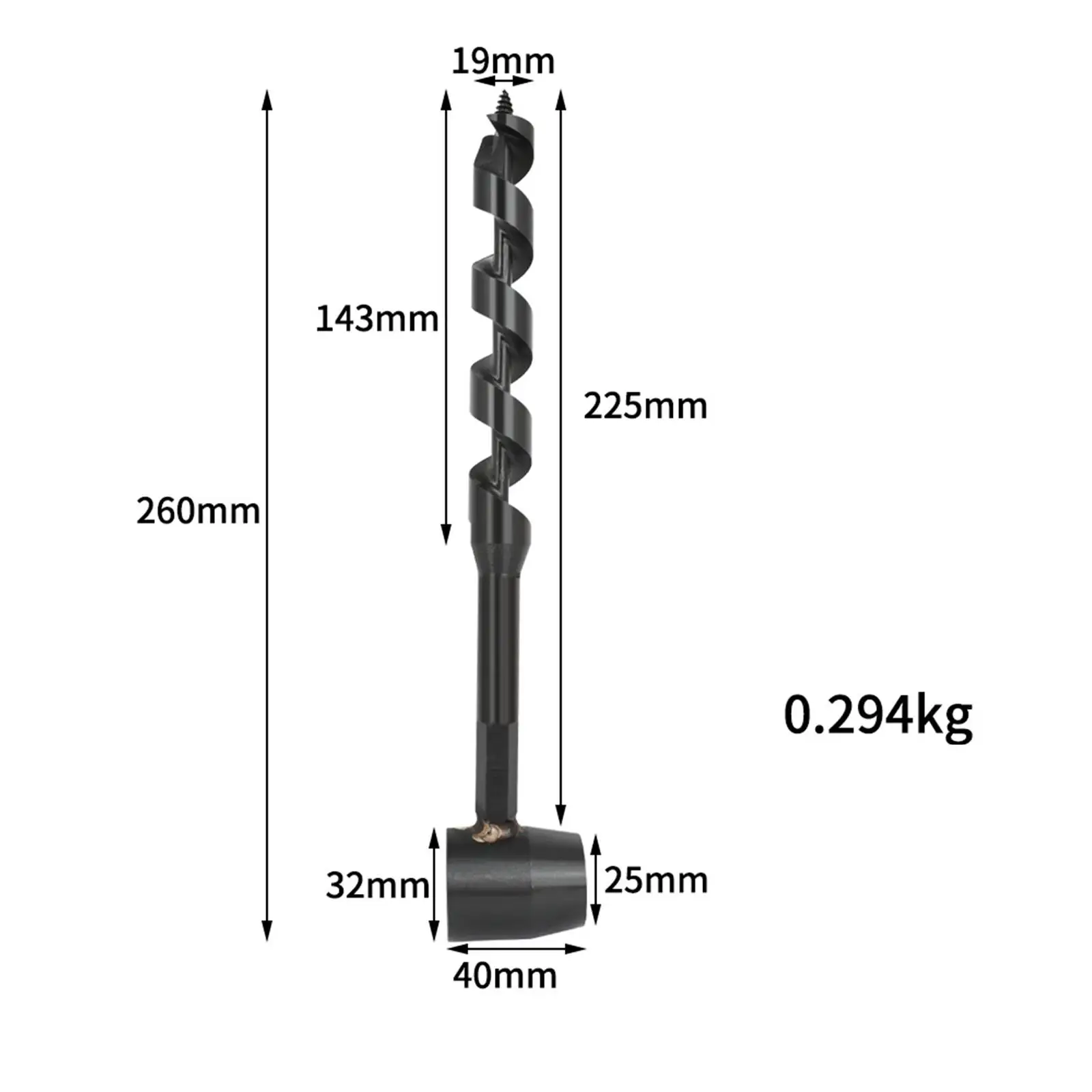 Trado multiuso manual durável portátil bushcraft mão escavador para colonos de jardim caminhadas acampamento