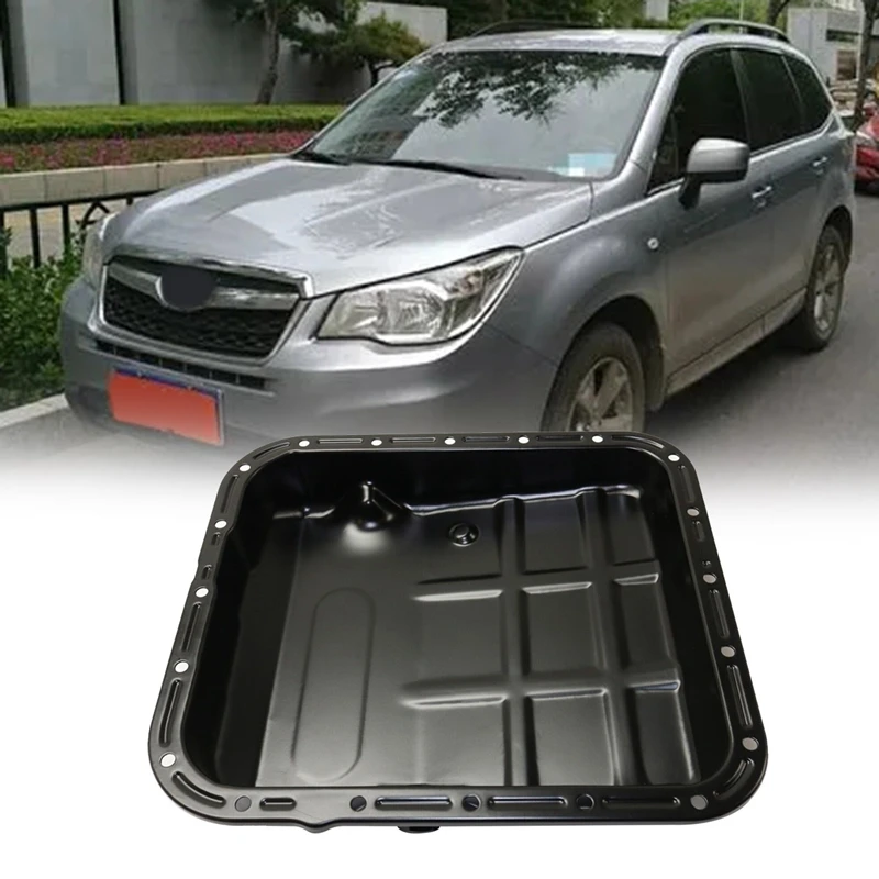 31390AA081 Black Transmission Oil Pan For Subaru Legacy Impreza Outback Forester Baja 1999 -2013 Automatic Transaxle Oil Pan