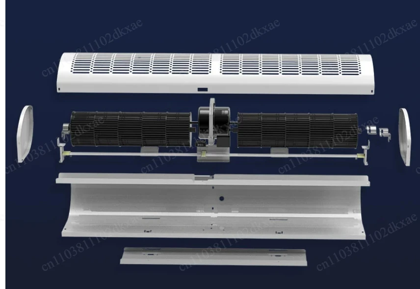 

Door Air Curtain Machine Commercial Silent Restaurant Door Head Air Curtain Machine 1.5 Meters