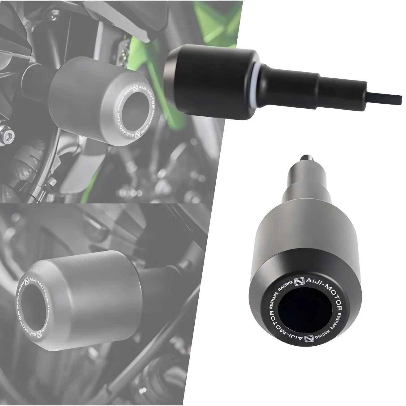 

Motorcycle Accessories Frame Sliders Crash Protector For Kawasaki Z900 Z900RS SE Cafe Performance Falling Protection Pad