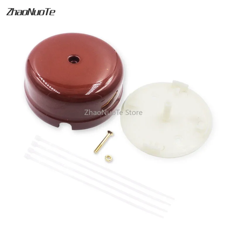High Quality European Retro Ceramic Wire Junction Box Wall Mounting Box for Electrical Switch Socket Wiring