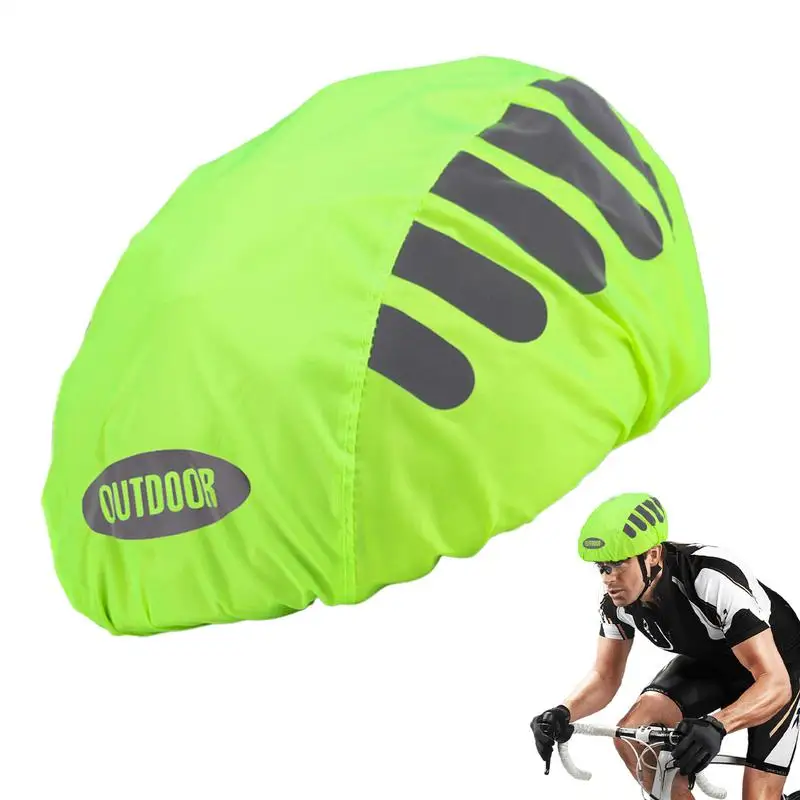 Waterproof Hard Hat Covers Breathable Hard Hat Rain Cover Tear-Resistant Headpiece Cover Riding Accessories For Outdoor Sports