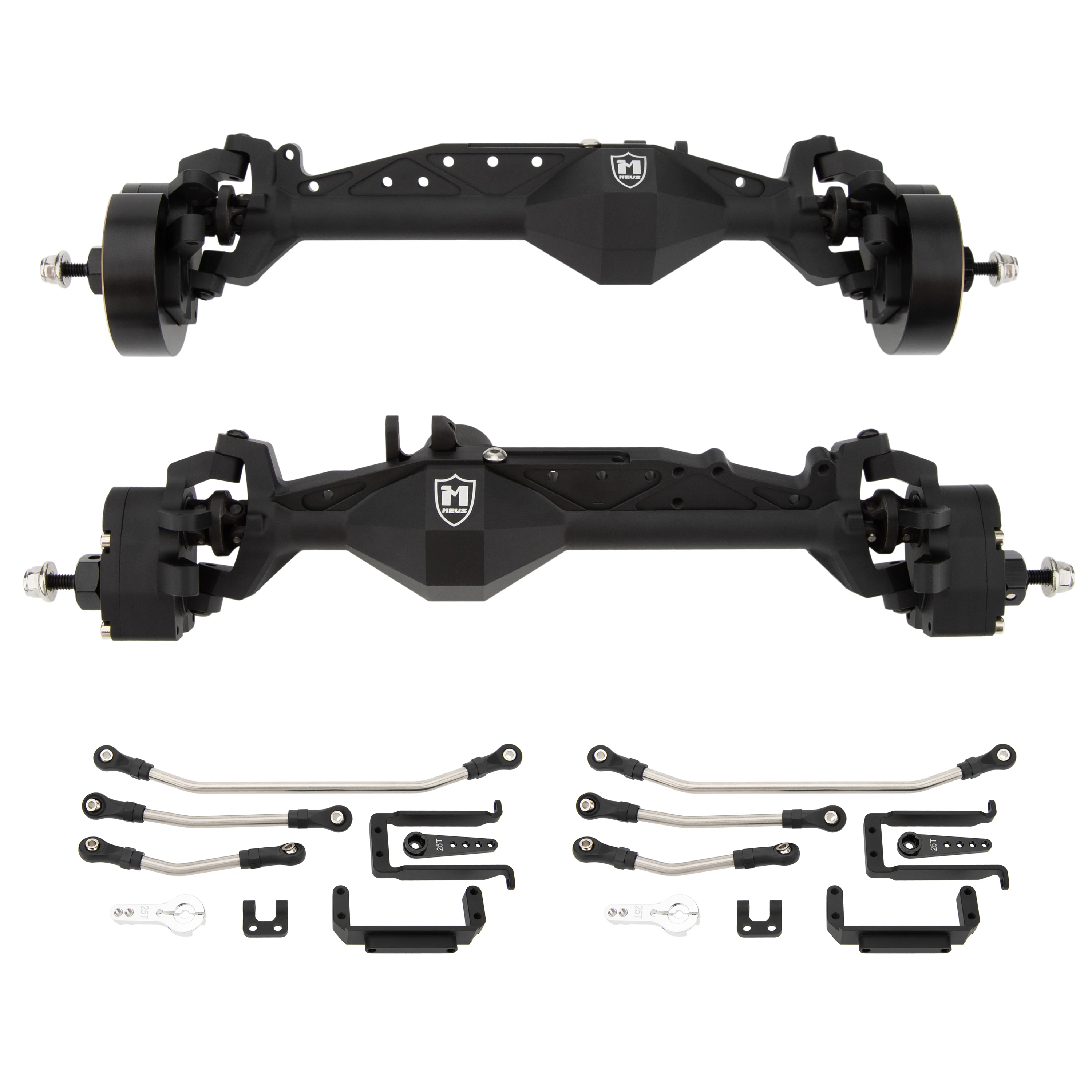MEUS RACING Cheat Code Capra 1.9 ISO Axles Kit for Axial Capra 1.9 4X4 and DIY SCX10 SCX10 II Upgrades