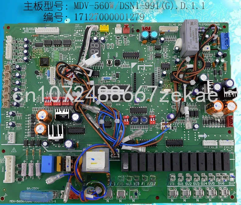 

Outdoor Main Control Board MDV-560W/DSN1-991 (G). D.1.1 Computer Board Suitable for Midea Central Air Conditioning