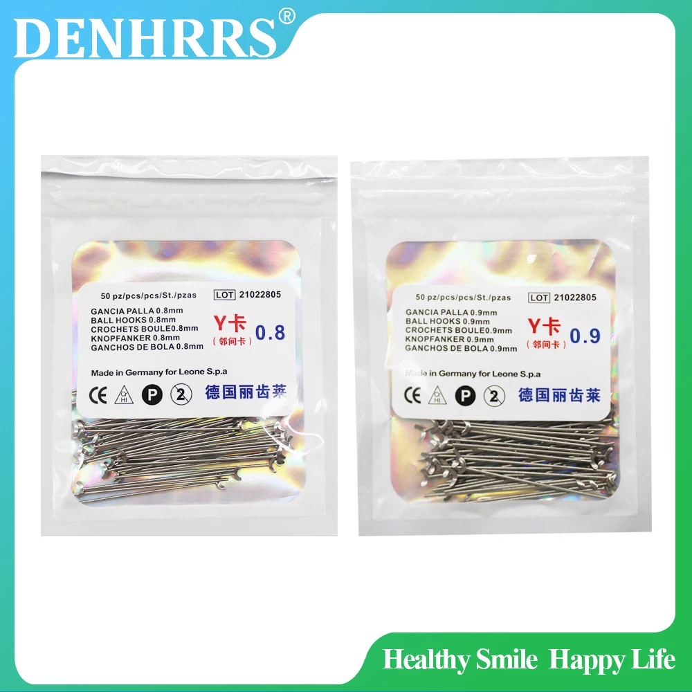 

5/10pcs Dental Y-Type ScheuTeeth Position Hold J Clasp Ball Retainer Orthodontic Oblique Bar 0.8/0.9mm Dentistry Tools