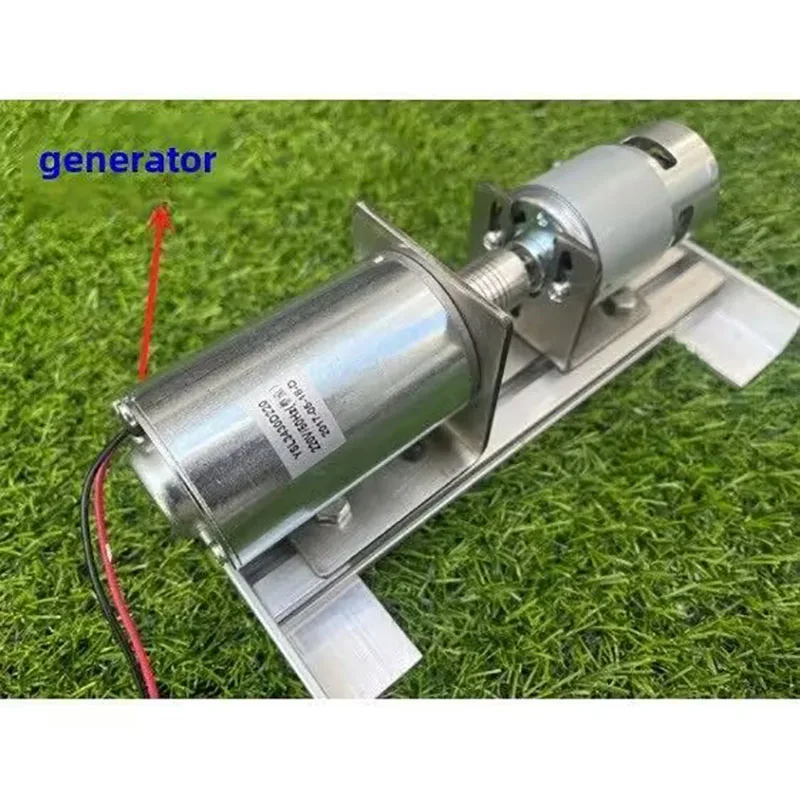 generator Permanent magnet brushless dc motor 220V double bearing silent inner rotor high voltage motor 775 motor brushless set