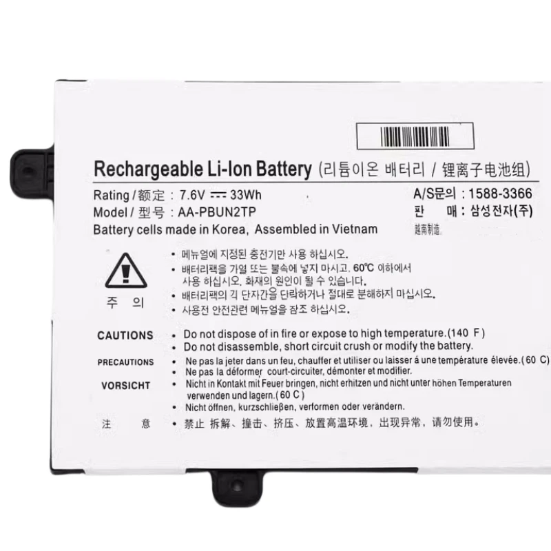 AA-PBUN2TP BA43-00373A Laptop Battery For Samsung Chromebook 3 XE500C13K XE501C13 NP500R3M NP500R3A NP501R3A NT500R3W NT500R3M