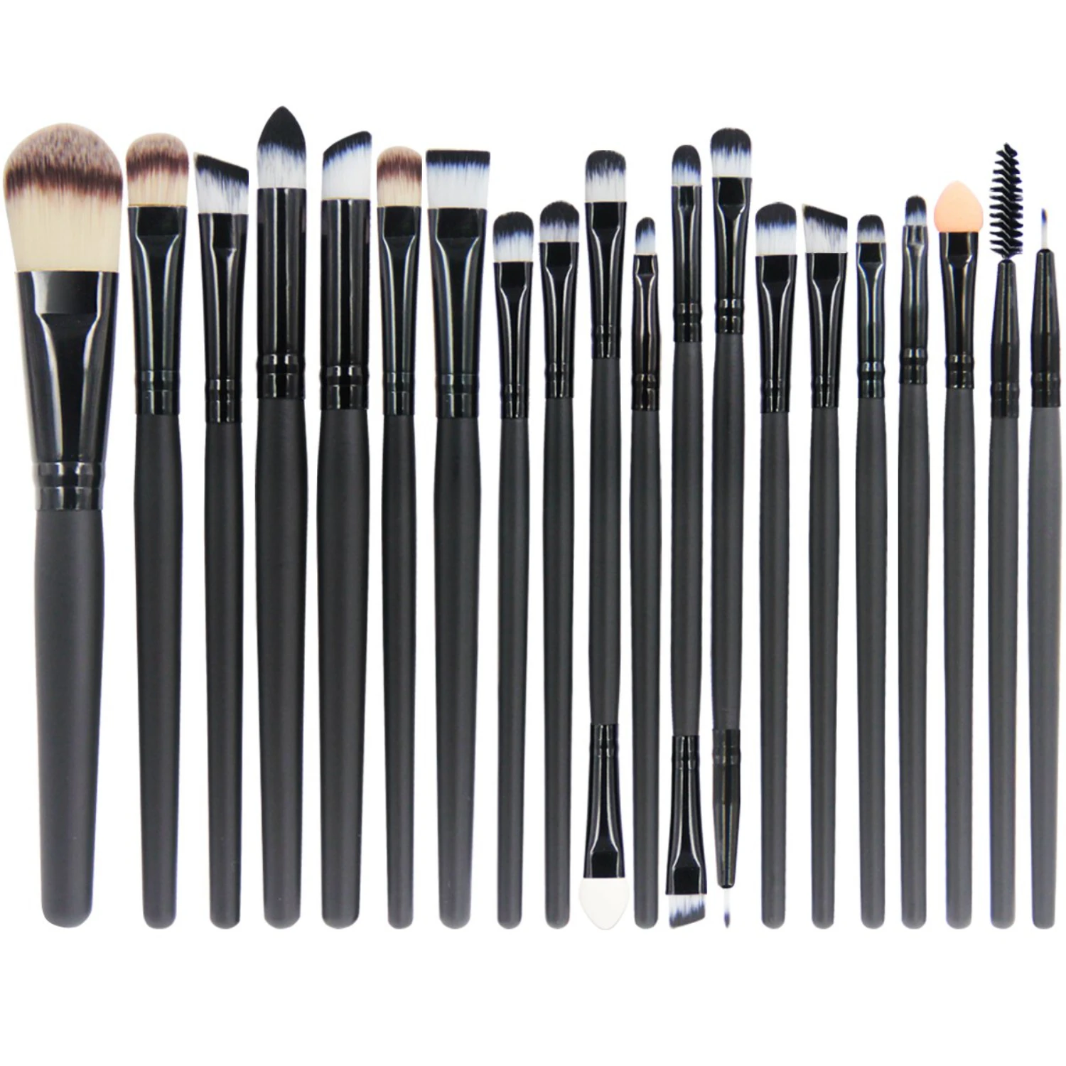 

Exquisite, opulent, and indulgent Magnificent Luxury Professional Makeup Brushes Kit featuring top-notch 20-piece set for Eyes,