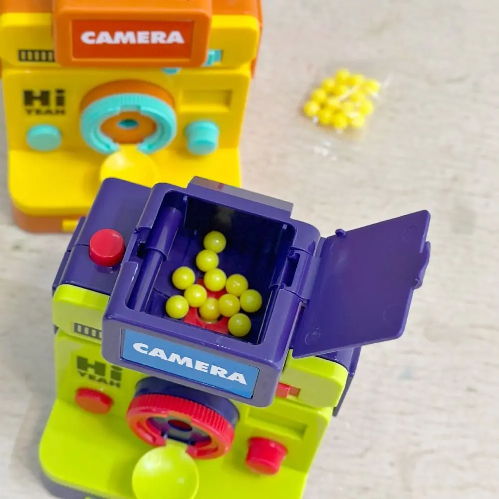 

Plastic Play House Camera Toys Puzzle Toy Interactive Analog Digital Camera Toys Multipurpose Education Instant Camera Model Toy