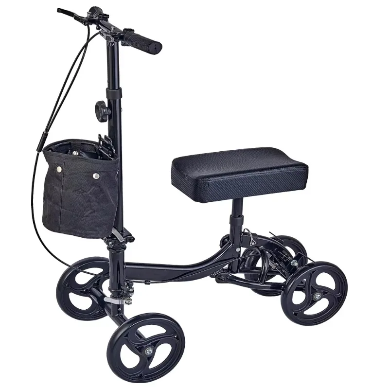 Steerable knee walker Economy scooter Best crutches for foot injuries
