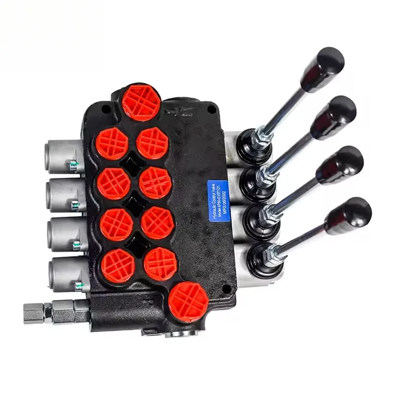 4P80 Machinery Hydraulic Directional Control Valve for Hydraulic Multi-Way Control Valve 4P80F-OT