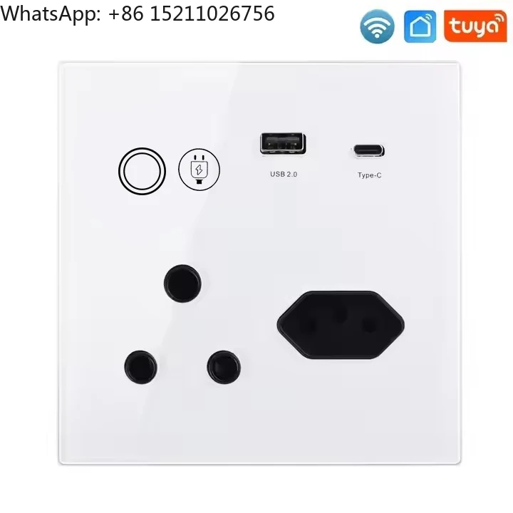 Tuya Wifi Smart South Afraic Socket