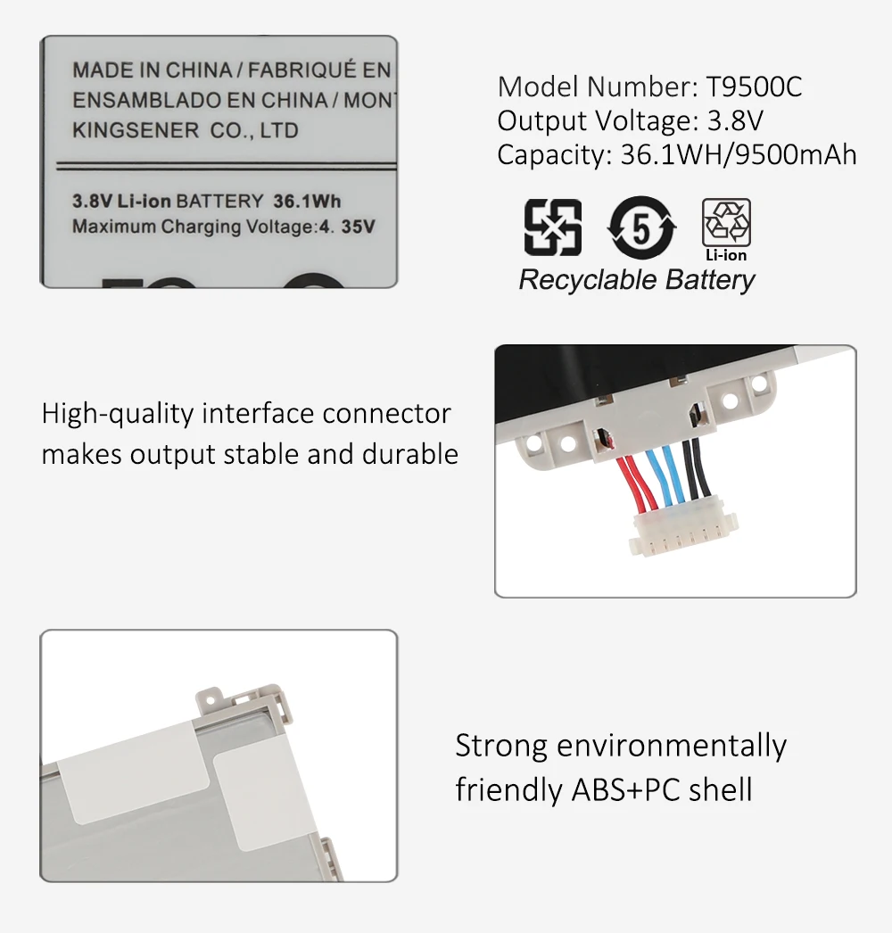 KingSener Brand New T9500C bateria do Samsung Galaxy Tab uwaga Pro 12.2 SM-T900 SM-P900 SM-P901 SM-P905 T9500K T9500E T9500U