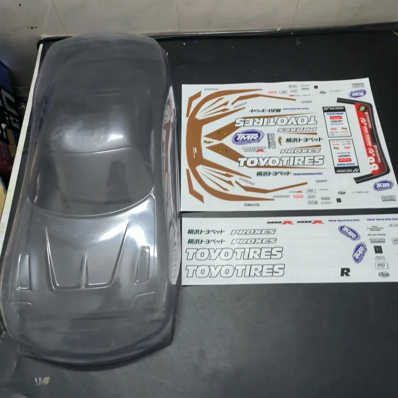 Scale 1/10 Mazda RX7 Lexan body set for RC Drift Chassis 255-260mm Wheelbase Tamiya TT01 TT02 XV01 XV02 Kyosho fazer mk2 Yokomo