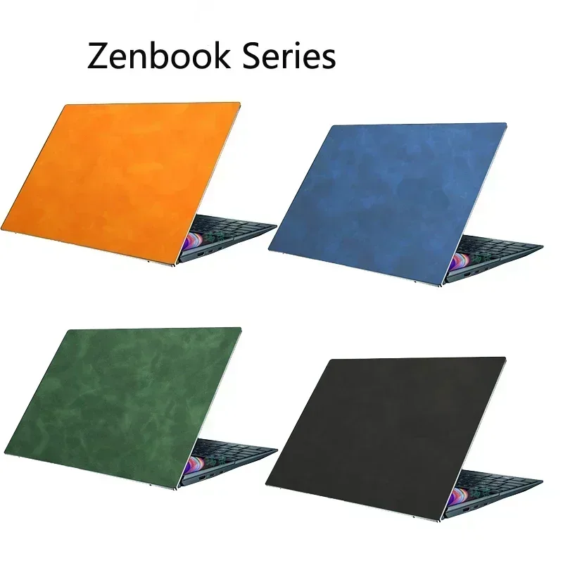 Crazy Horse Leather Sticker For ASUS ZenBook 13 UX333FA/FN UX333F UX363 U3700J UX325E 3 PRO UX550VD S14 S4300U 13 UX325E U3700J