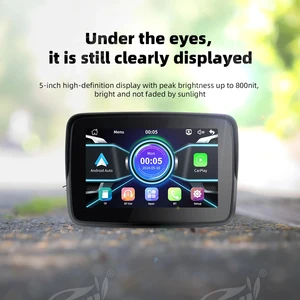 EVKEY-Motosiklet-Ekran, Kablosuz, Apple Carplay, Navigasyon, Taşınabilir, Ekran, Android Otomatik Panelde ilk 10 satış, bisiklet, off road no. 3