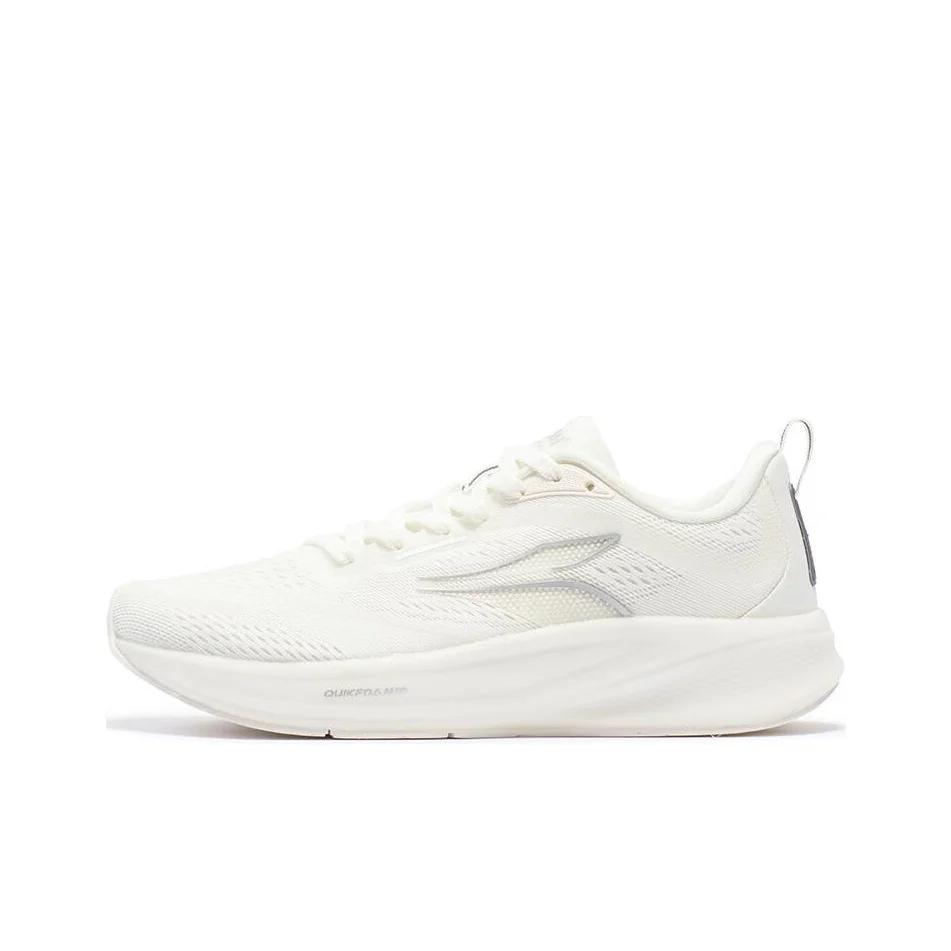 361 Slip Resistant Low top Casual Running Shoes Women's White Gray 682412213-5